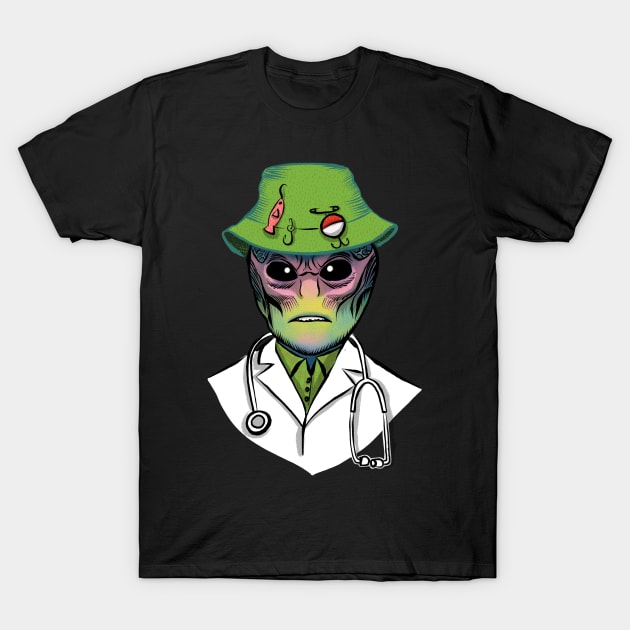 Resident Alien T-Shirt by Little Bad Wren 